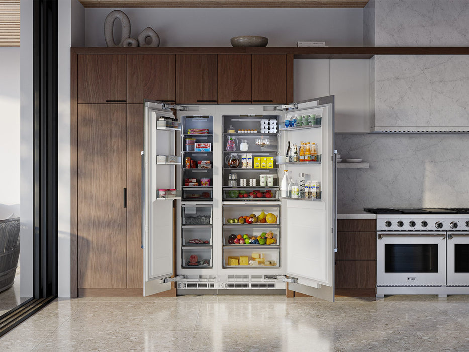Thor Kitchen X Series 18-Inch Freezer Column (XRF18CFZ) – lifestyle open 2
