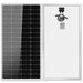 Green Vista Living Sungold Power 200 Watt Monocrystalline Solar Panel - Side View