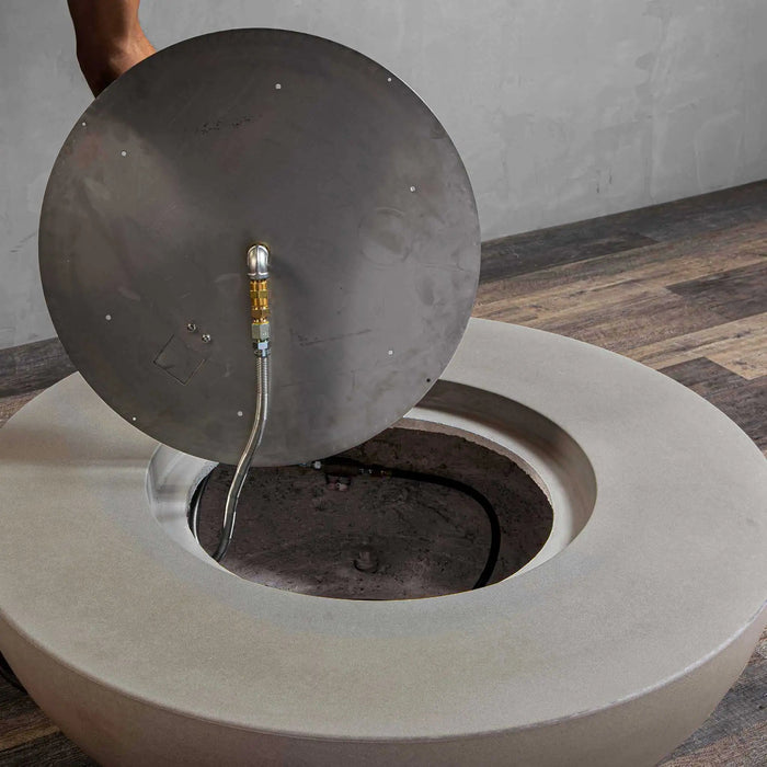 Starfire Designs Gravity 45" Round Concrete Gas Fire Pit Starfire Designs