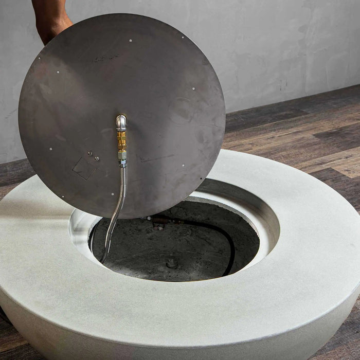 Starfire Designs Gravity 45" Round Concrete Gas Fire Pit Starfire Designs
