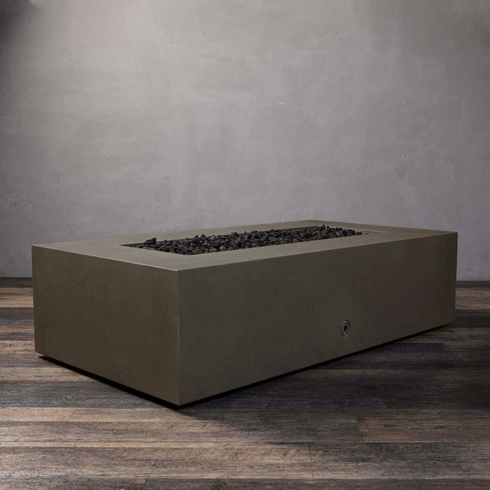Starfire Designs Gravity 60" x 32" Rectangle Concrete Gas Fire Pit Starfire Designs