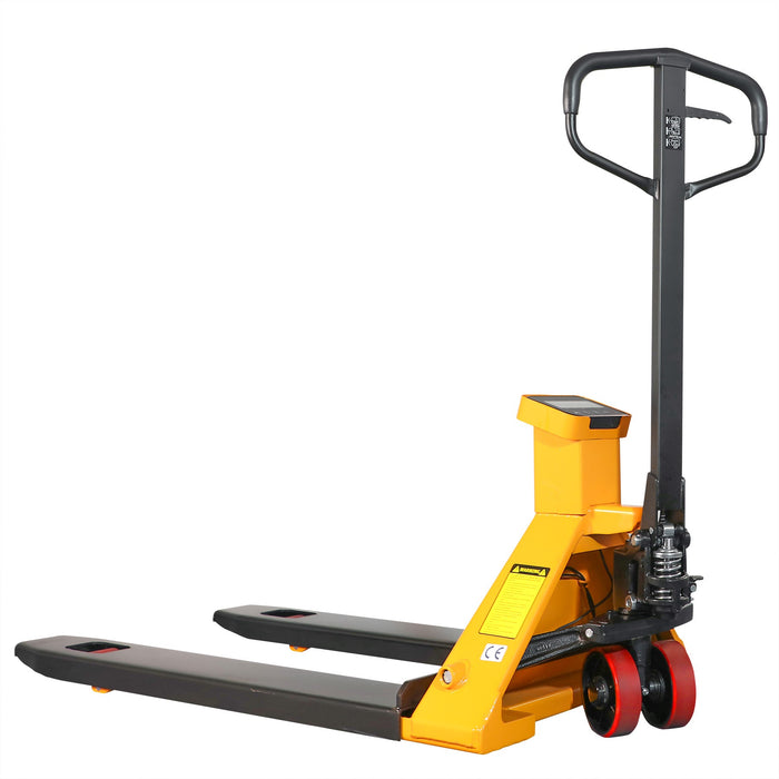 Xilin BFC25 scale pallet jack in warehouse use