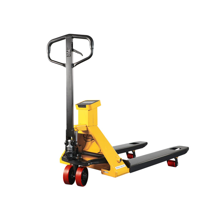 Xilin BFC25 5,500 lb scale pallet jack front view