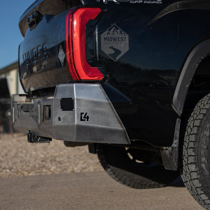 C4 Fabrication 2022-2026 Toyota Tundra Overland Series Rear Bumper – image 7 of 12