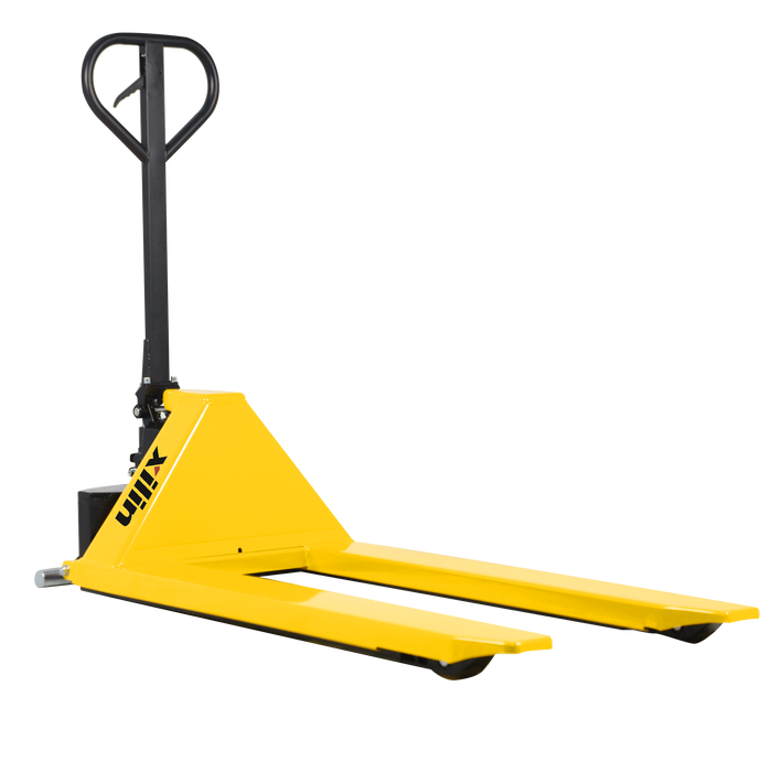 Xilin JF-685 high lift pallet jack mast and lift detail