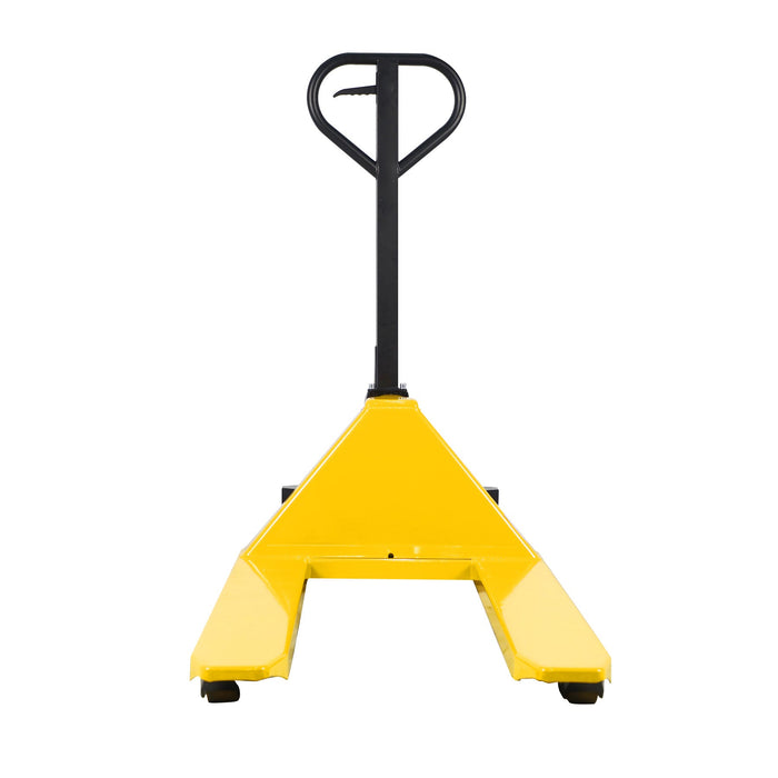 Xilin JF-685 high lift pallet jack battery and drive unit detail