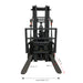 Xilin FB25R-Li-189HF 4 wheel electric forklift dimensions and capacity diagram