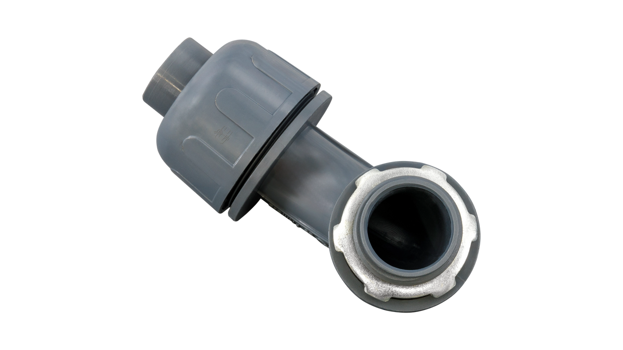 1/2" 90 Degree Liquidtight Connector (Nonmetallic) - Urban Supply Inc