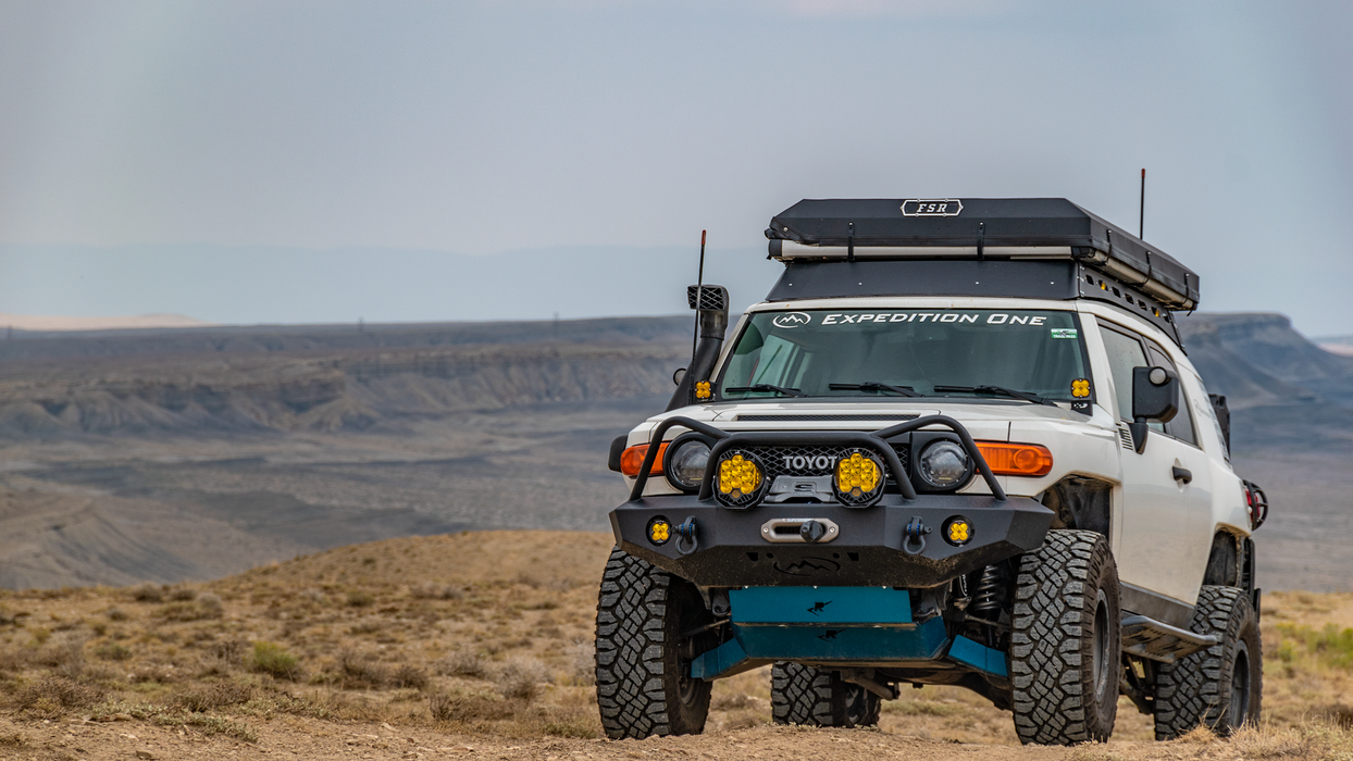 Toyota FJ Diamond Front Bumper Trail Series Front Bumper