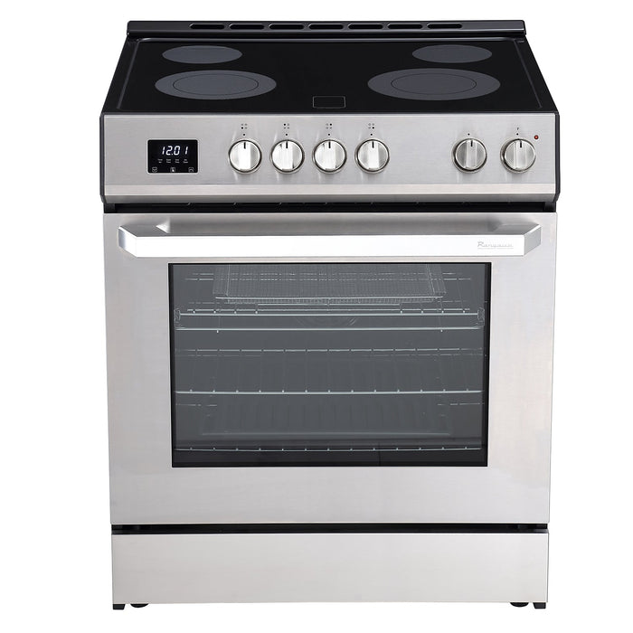 Rangaire 30" Electric Range AirFry Convection Oven Slide-in Stainless Steel RRE303TS