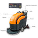 SANITMAX RT50 22" Walk-behind Commercial Floor Scrubber Dryer Machine, 30,000 sqft/h Cleaning Efficiency... - Detail View