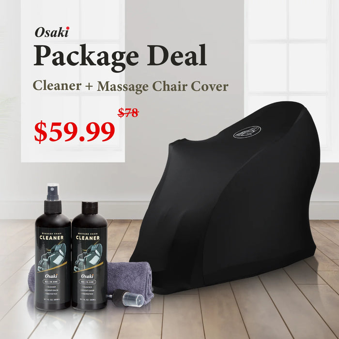 Osaki Package Deal (Cleaner + Massage Chair Cover)