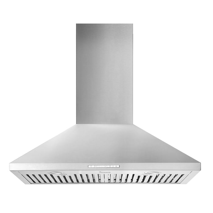 Rangaire 30" Wall-Mounted Range Hood 580 CFM Convertible Stainless Steel RHWMP30S Ventilation