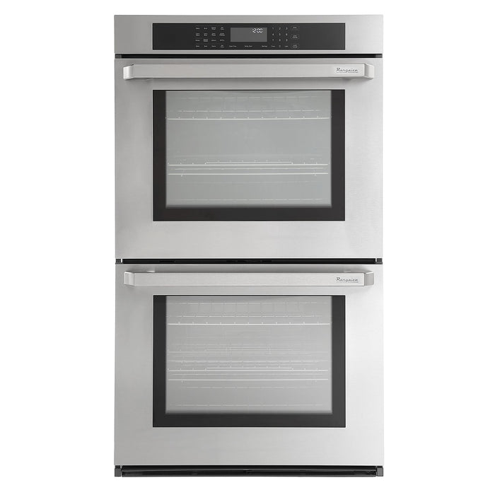 Rangaire 30" Double Electric Wall Oven Self-cleaning Air Fry True Convection Stainless Steel RWOD301GS