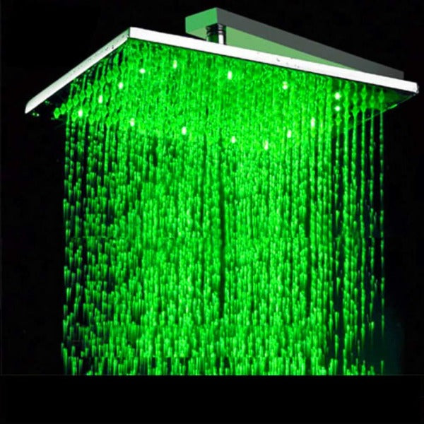 Cascada Showers Tuscany LED Rainfall Thermostatic Shower System - Ceiling Mount - View 16