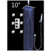 Cascada Showers Tuscany LED Rainfall Thermostatic Shower System - Ceiling Mount - View 14
