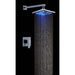 Cascada Showers 10” Rain Square Shower Set with Wall Mount Shower Arm - Main Product Image