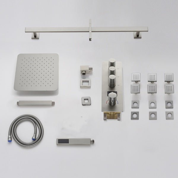10" Thermostatic LCD Display Shower System by Cascada Showers - Product Image 5