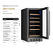 Empava EMPV-WC09S specification sheet with dimension drawing, 14.96 x 22.36 x 32.28 inches