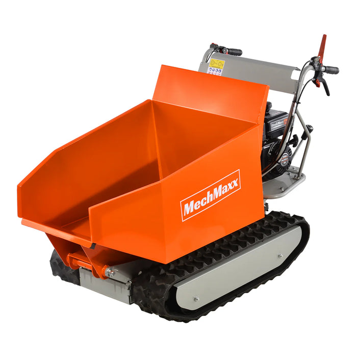 MechMaxx 1100Lbs Load Capacity Petrol Engine Powered Track Mini Dumper ,  D50MA