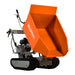 MechMaxx 1100Lbs Load Capacity Petrol Engine Powered Track Mini Dumper ,  D50MA
