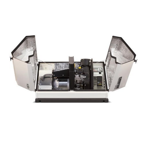 Champion 100836 14kW Home Standby Generator with 150 Amp Transfer Switch New - Side View