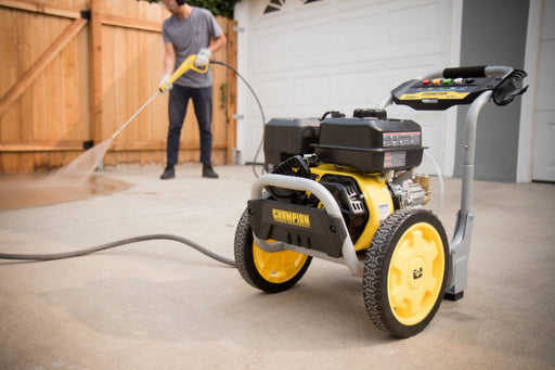 Champion 100780 Pressure Washer Gas Champion Engine 3100 PSI 2.2 GPM New - Side View