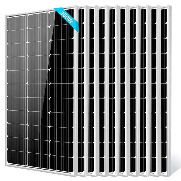 Green Vista Living Sungold Power 100 Watt Monocrystalline Solar Panel - View 10