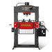 100 Ton H-Frame Electric Hydraulic Shop Press with Hand Winch,  110V M