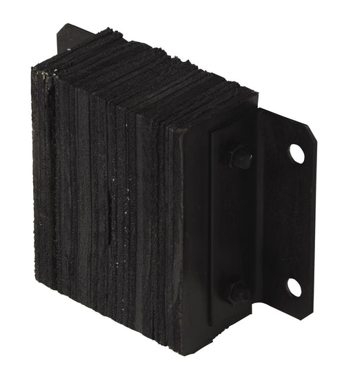 Vestil 1012-4.5 laminated rubber dock bumper - view 2