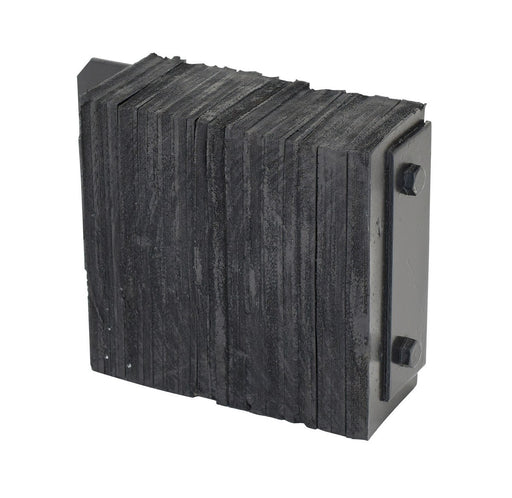 Vestil 1014-4.5F laminated rubber dock bumper - view 2