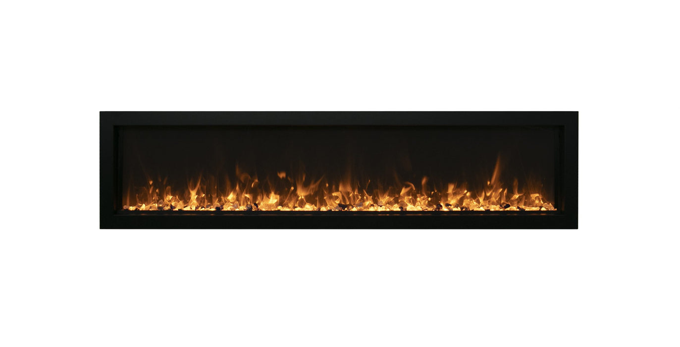 55" Electric Fireplace WM-SLIM-55 - back view