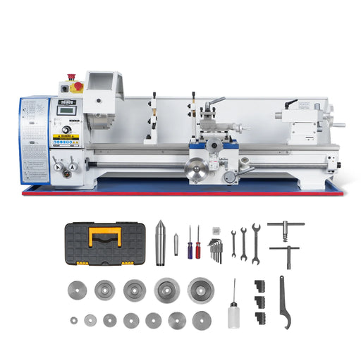 1.5‘’ Spindle Bore Metal Lathe Machine 10'' x 30'' High Precision Brus