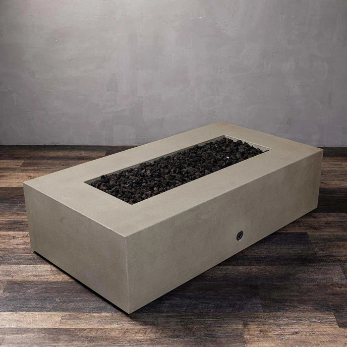 Starfire Designs Gravity 60" x 32" Rectangle Concrete Gas Fire Pit Starfire Designs