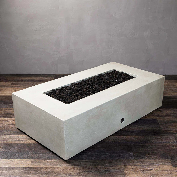 Starfire Designs Gravity 60" x 32" Rectangle Concrete Gas Fire Pit Starfire Designs