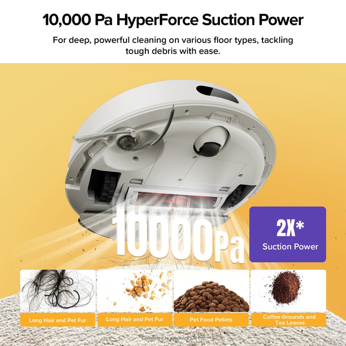 Roborock Q7 M5+ Robot Vacuum and Mop with Auto- Empty Dock (Upgraded from Q7 Max+)