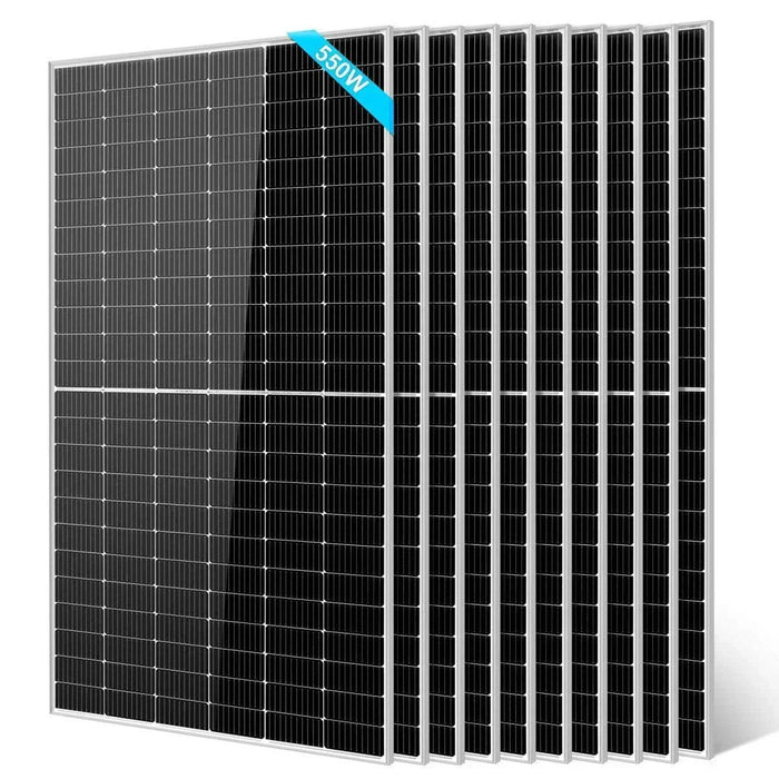 Green Vista Living Sungold Power 550 Watt Monocrystalline PERC Solar Panel - View 11