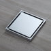 wonderland shower inc Chrome brass floor drain 4x4inch Shower Accessory - Close-Up