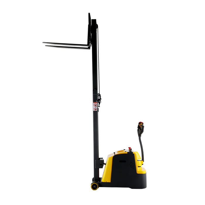 Xilin CPD05W-118 counterbalanced stacker mast and lift detail