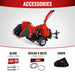 HONDA GX690 22HP 688cc Twin Cylinder Gasoline Engine Powered 7" Hydraulic Feeding Wood Chipper,  DCH7