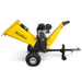 6 inch E-start ZONSEN 459cc 15hp Gasoline Engine Powered Drum Wood Chipper , P4206
