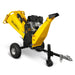 6 inch E-start ZONSEN 459cc 15hp Gasoline Engine Powered Drum Wood Chipper,  P4206