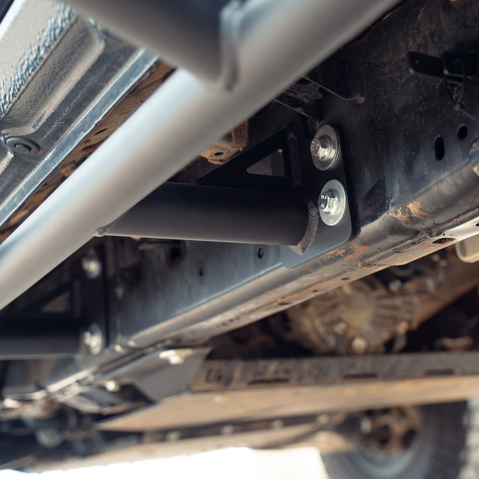 C4 Fabrication 2025-2026 Toyota 4Runner Rock Runner Sliders – installed on vehicle, image 14 of 18