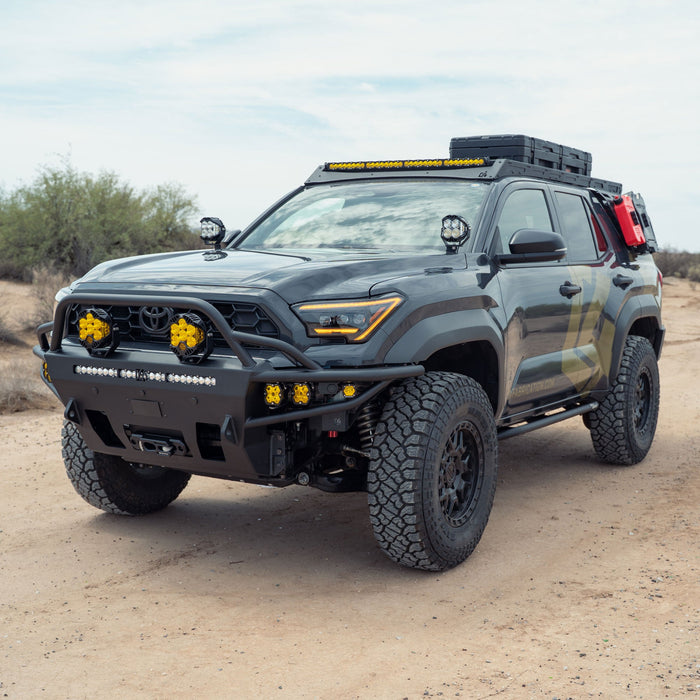 C4 Fabrication 2025-2026 Toyota 4Runner Rock Runner Sliders – installed on vehicle, image 3 of 18