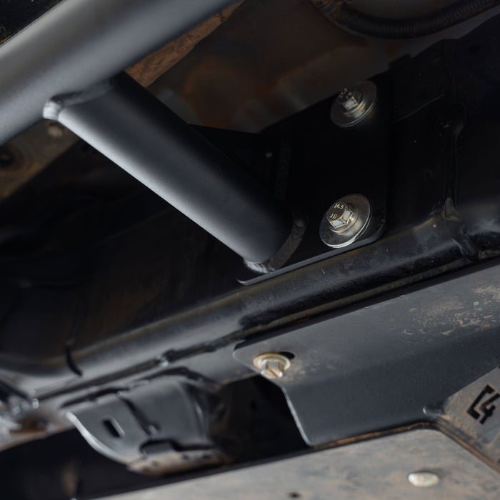 C4 Fabrication 2025-2026 Toyota 4Runner Rock Runner Sliders – installed on vehicle, image 15 of 18