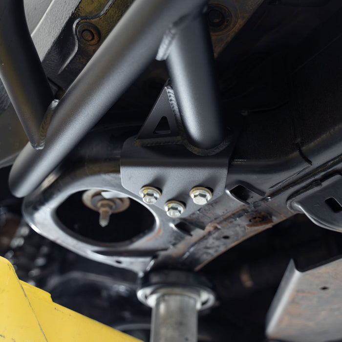 C4 Fabrication 2025-2026 Toyota 4Runner Rock Runner Sliders – installed on vehicle, image 13 of 18