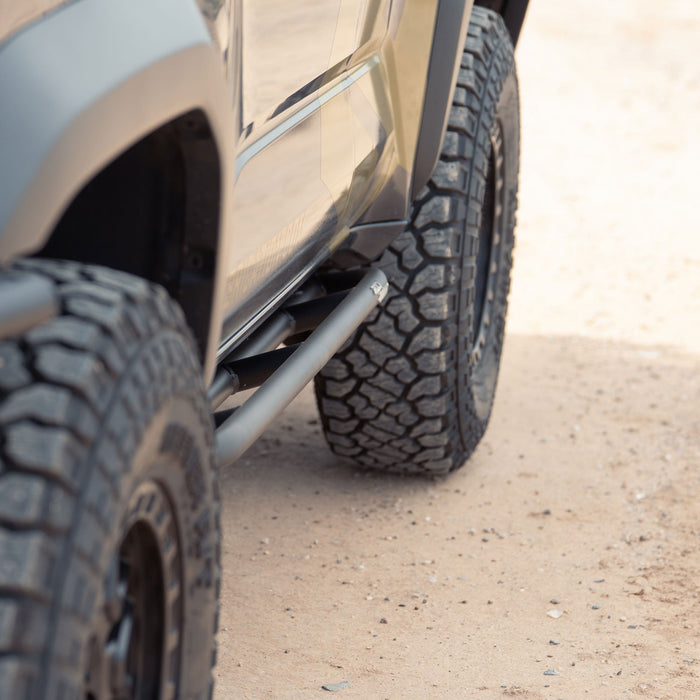 C4 Fabrication 2025-2026 Toyota 4Runner Rock Runner Sliders – installed on vehicle, image 8 of 18