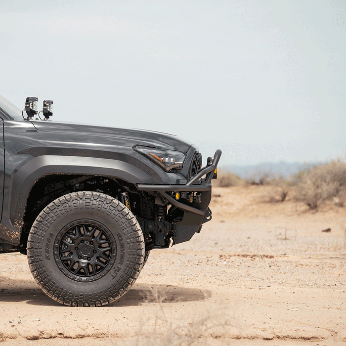 C4 Fabrication 2025-2026 Toyota 4Runner Hybrid Series Front Bumper – installed on vehicle, image 15 of 22