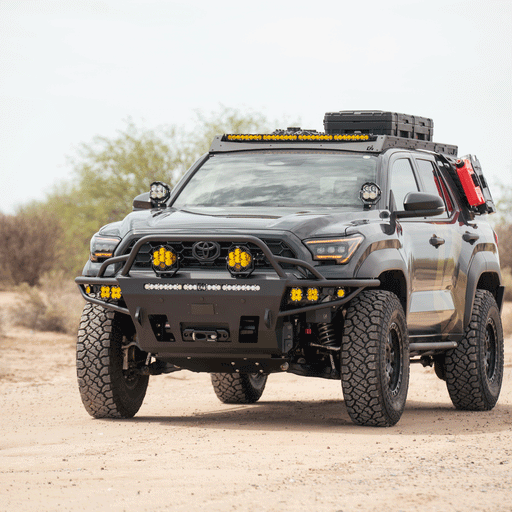 C4 Fabrication 2025-2026 Toyota 4Runner Hybrid Series Front Bumper – installed on vehicle, image 2 of 22