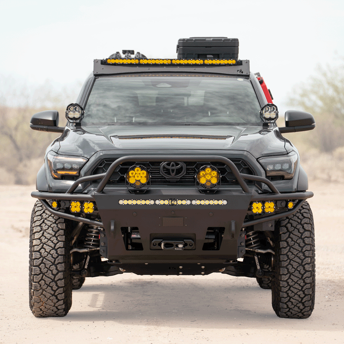 C4 Fabrication 2025-2026 Toyota 4Runner Hybrid Series Front Bumper – installed on vehicle, image 1 of 22